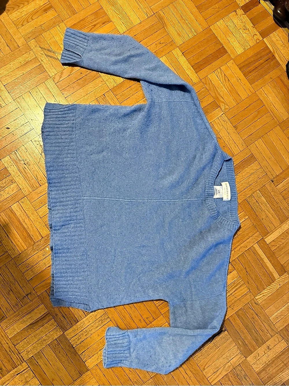 Bianco&Blue Merino Wool Cashmere Sweater Size Large